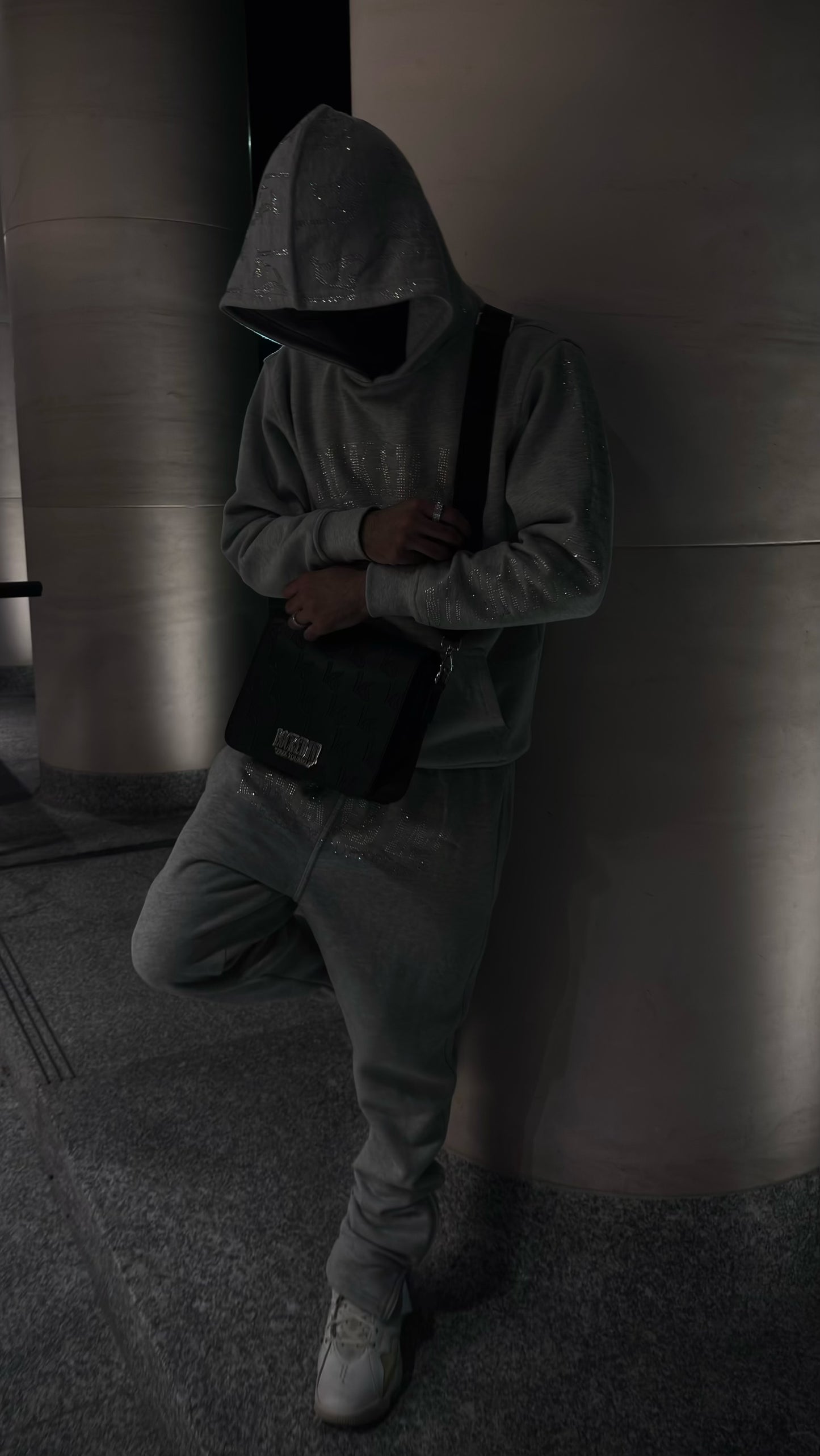 GREY "VVS DIAMOND" TRACKSUIT