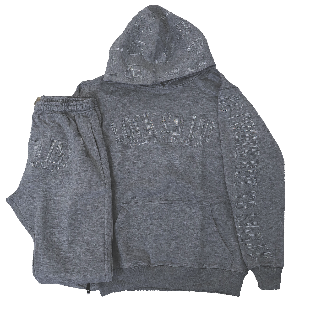 TRIPLE GREY VVS TRACKSUIT