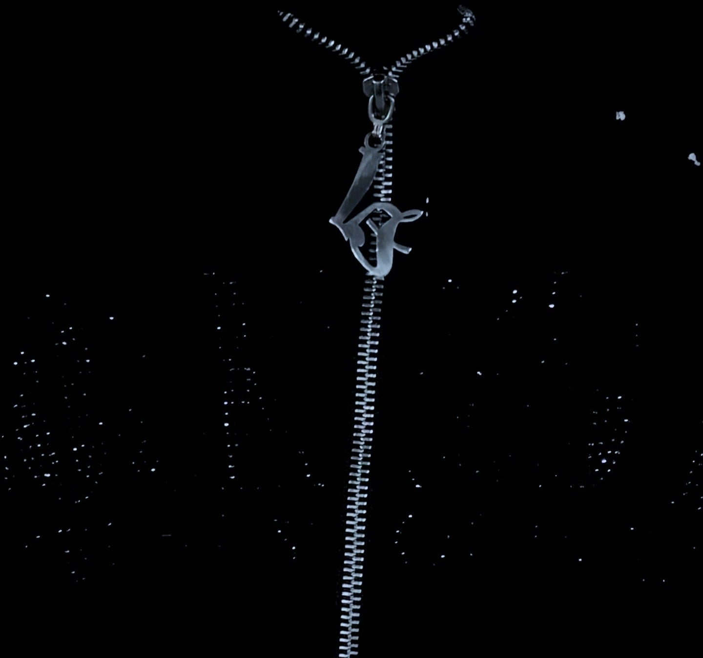 BLACK "VVS DIAMOND" ZIP TRACKSUIT