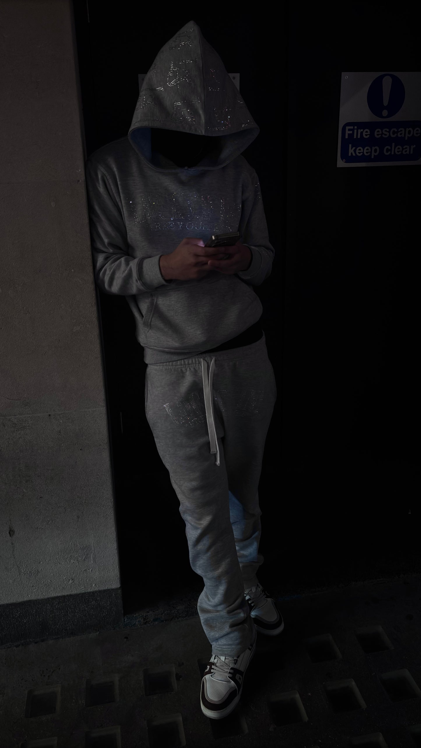 TRIPLE GREY VVS TRACKSUIT