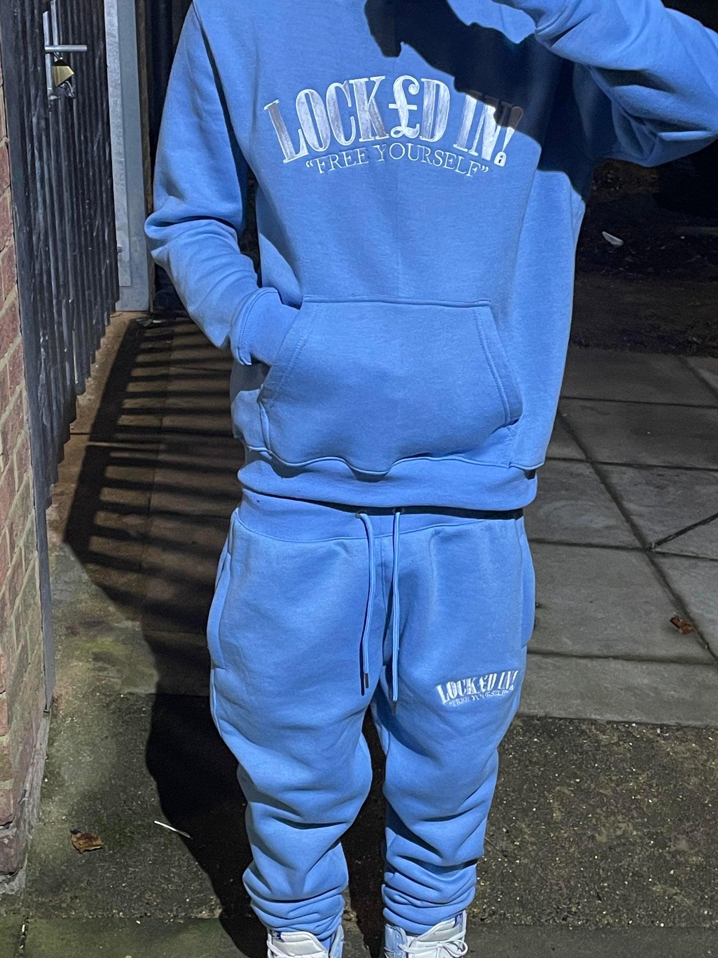 LOCK£D IN! BABY BLUE TRACKSUIT