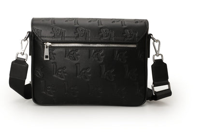 THE L£ LEATHER MESSENGER BAG