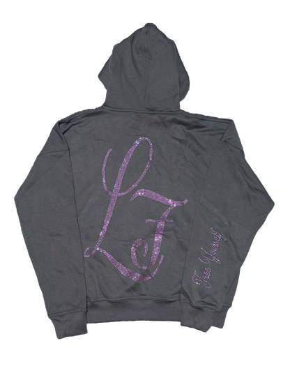 GREY & PINK RELAXED VVS TRACKSUIT