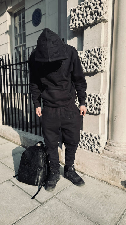 TRIPLE BLACK VVS FULL TRACKSUIT: PRE-ORDER