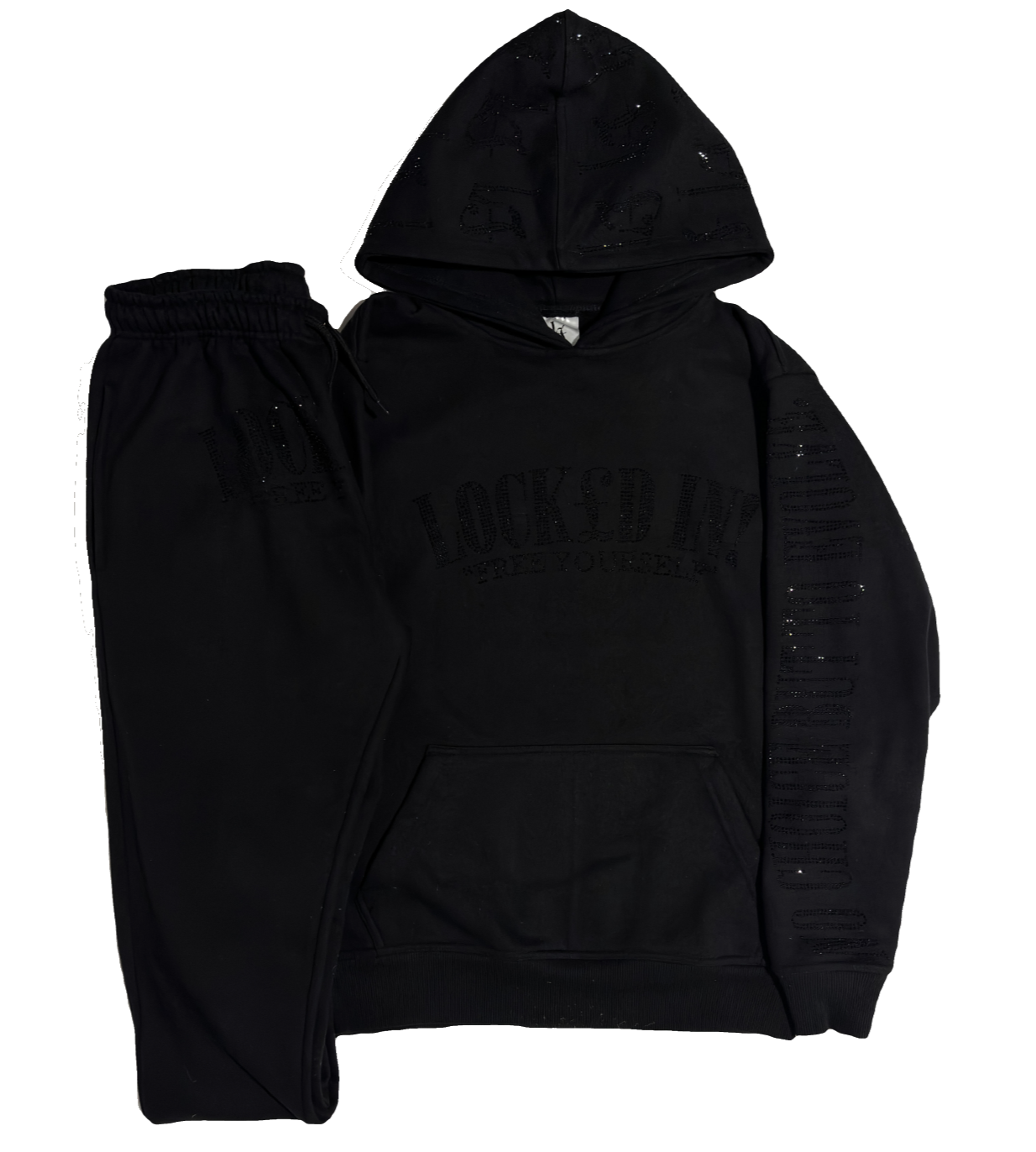 TRIPLE BLACK VVS FULL TRACKSUIT: PRE-ORDER