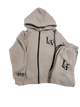 L£! GREY & BLACK ZIP TRACKSUIT