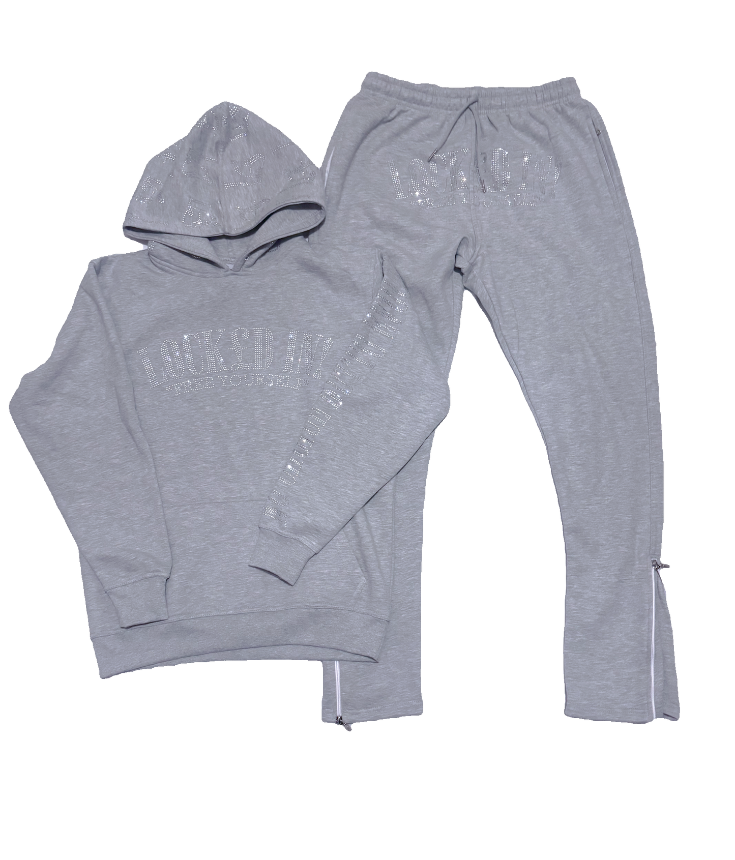 TRIPLE GREY VVS TRACKSUIT