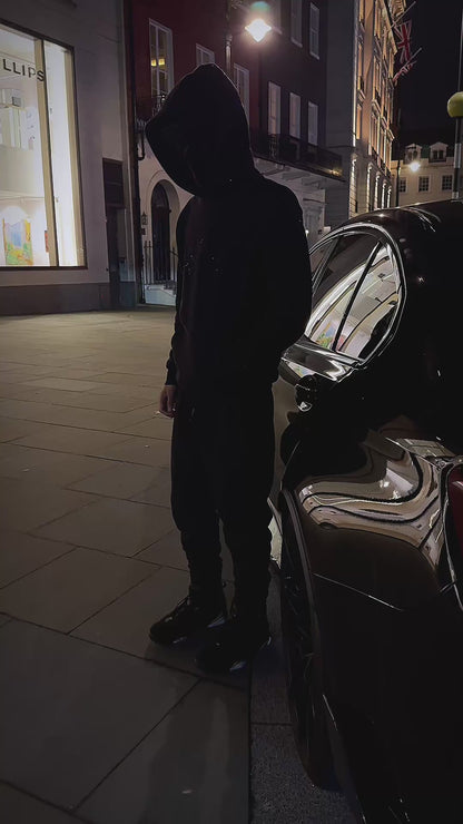 BLACK "VVS DIAMOND" TRACKSUIT