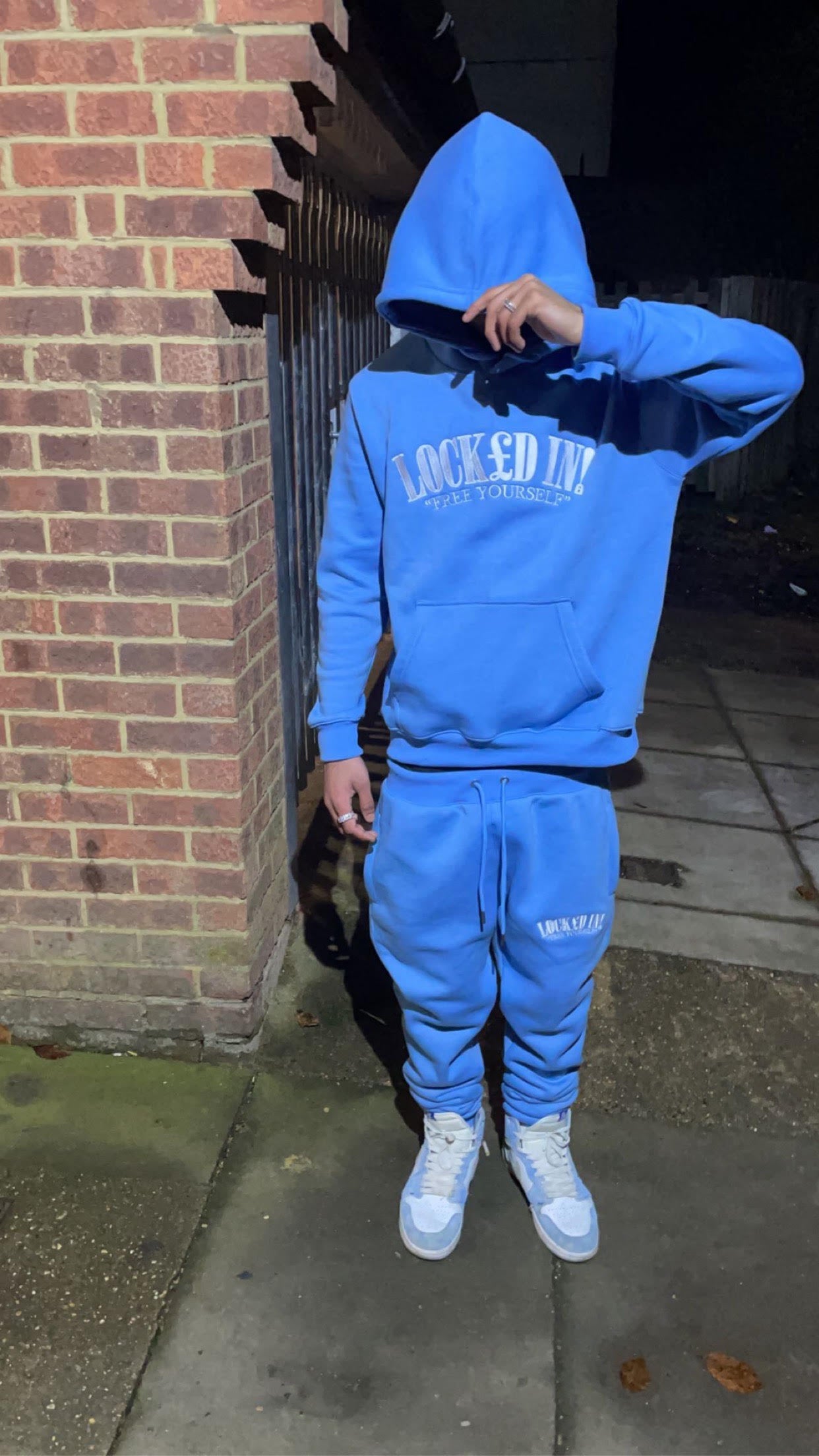 BABY BLUE FULL TRACKSUIT